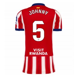Atletico Madrid Johnny Cardoso #5 Hjemme skjorte til dame 2026-27 Kortermet